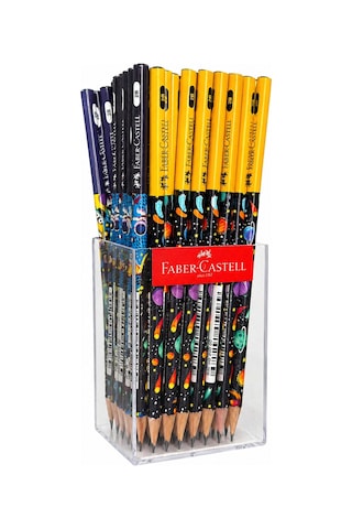 Faber Castell Uzay Macerası Kurşun Kalem 2b Çok Renkli