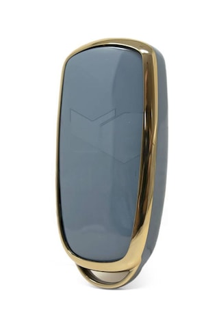 Gma Keys Lüx Chery Tiggo 8 Pro Omoda 5 Tiggo 7 Avantgarde Jaaeco Nano Anahtar Kılıfı Gri Gold Renk