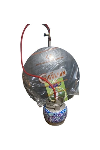 Tüplü Sac Ekmek Sacı Katmer Sacı 55 Cm Hortum Vana Setli