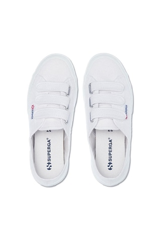 Superga 2750-cot3strapu Kadın Günlük Ayakkabı S00bn20-901-sp Beyaz-beyaz Beyaz