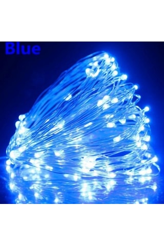 Mavi 3 Metre Peri Led Mavi