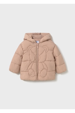 Mayoral Pembe Kız Bebek Kapitone Mont 2438