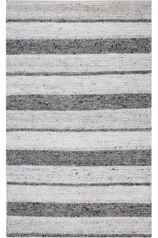 Eko Halı Jade J395 Natural Grey Xw İthal Örgü El Dokuma Yün Halı Gri