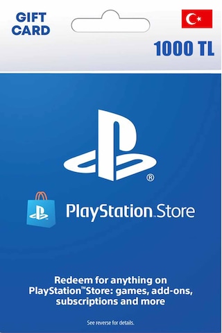 Playstation Hediye Kartı 1000 Tl