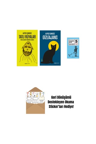 Tatlı Rüyalar + Gizliajans + Cehennem Çiçeği + Okuma Sticker'ları