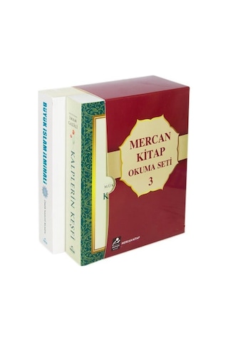 Mercan Okuma Seti 3 - Kalplerin Keşfi ve Büyük İslam İlmihali 2 - Kitap Kutulu Set - Ömer Nasuhi Bilmen - Mercan Kitap