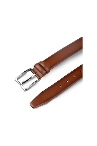 Goay Classic 3.5 cm Erkek Açma Deri Kahve Kemer (7014)