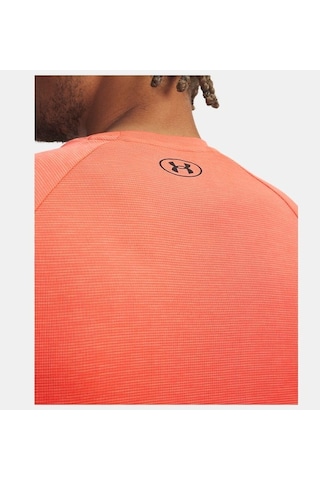 Under Armour Tech Textured Ss Erkek T-shirt 1382796-690 Kırmızı