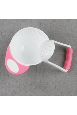 Bebek Ek Gıda Öğütme Kabı Bebek Manuel Öğütücü Çocuk Meyve