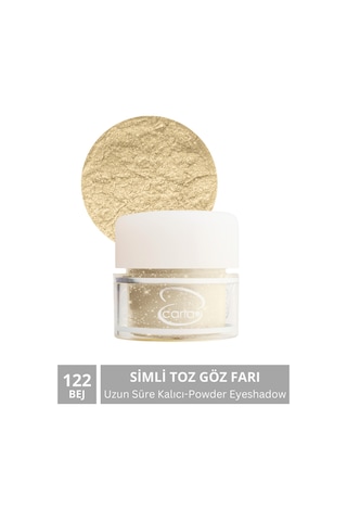 Carla Toz Göz Farı Bej Powder Eyeshadow Beige 122