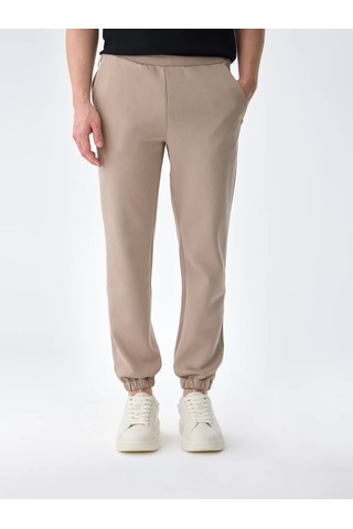 Isaora Gıza Cotton Jogger Erkek Beıge Sweat Pant Isr5402 Bej