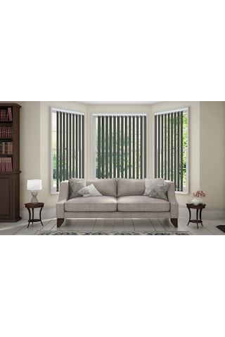 Lumina 250255-1510-1 Dikey Lamel Perde Kumaşı 89mm 100 Lm Çok Renkli