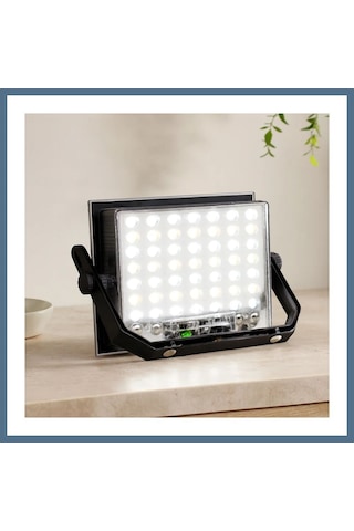 Buradabulabilirsin 200w Güneş Enerjili Led Projektör - Kamp & Dış Mekan Bbz