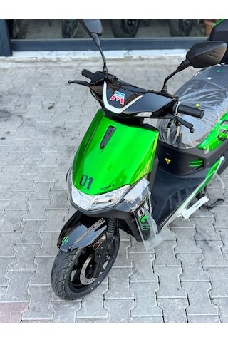 Mobilette Tiger 12000 2024 Elektirikli Motosiklet Yeşil