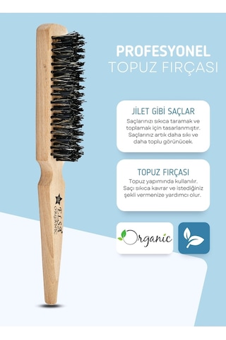 131 Organik Topuz Fırçası