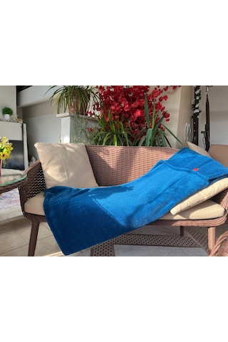 Wellsoft Tek Kişilik Battaniye 150x200 Mavi