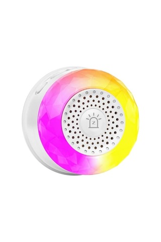 Zigbee 105 Db Sesli Ve Işıklı Priz Tipi Akıllı Siren - Zas-01p Tuya, Smart Life, Zigbee2mqtt Uyumlu
