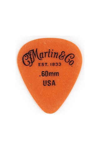 Martin 18a0153 Delrin Pena 0.60 Mm Gitar Pena 12 Adet