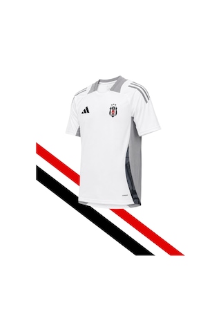 Tiro 24 Beşiktaş Antrenman Tişörtü Lazer Kutu Beyaz-gri Lzr
