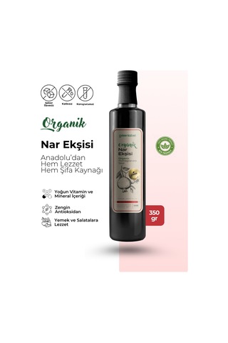 Green Label Organik Nar Ekşisi 350 G