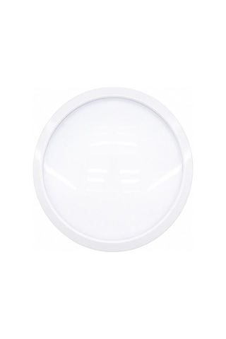 Nisaluce E1212/b 20w Beyaz Metal Kasa Sıva Üstü Yuvarlak Led Glop Armatür - Ip20, 6500k, 1800 Lm