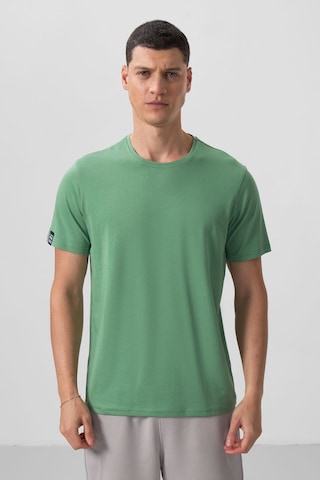 Tommylife Tommy Life Pastel Yeşil Erkek Basic Kısa Kol Standart Kalıp O Yaka T-shirt - 87911 Pastel Yeşil