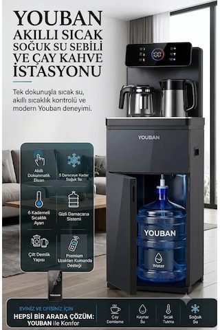 Smarttouch Gizli Damacanalı Yeni Nesil Dijital Akıllı Su Sebili