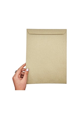 Zarf A4 Boyutunda Kraft Torba Zarf 24x32 Cm - 50 Adet