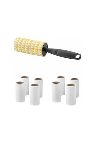 Ikea Bästıs 9'lu Tüy Toplama Rulosu Seti 22 Cm Koyu Gri