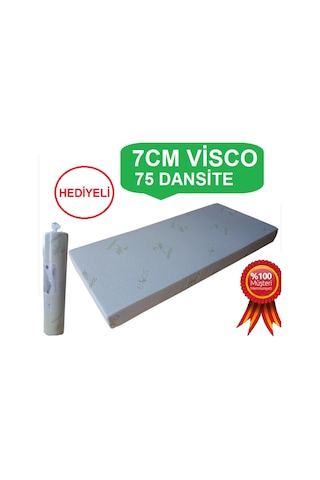 Yatakmerkezi 100X200 Visco Yatak 7 Cm Visco 75 Dansite