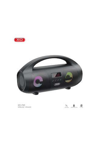 F40 10w Aux Girişli Radyolu Type-c Ve Aux Girişli Bt 5.0 1200 Mah Kablosuz Hoparlör