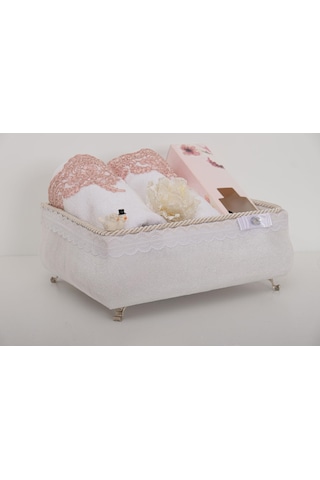 Finezza Grand Maxi Kadife Havlu,Oda kokusu,Aksesuar,Sandık Set 6 krem