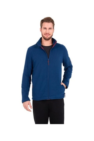 BLACKSPADE Önden Fermuarlı Polar Mont Lacivert XL