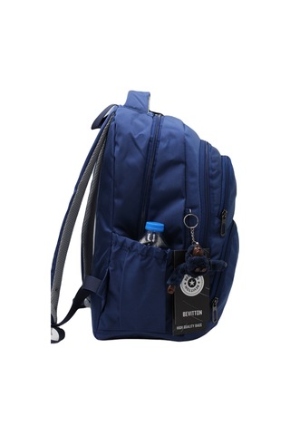 Özel Su İtici Kumaş Lacivert Unisex Okul Çantası 34600
