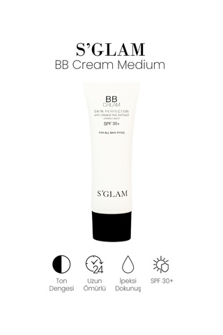 S'glam Bb Krem Spf 30 Medıum 50ml Medium