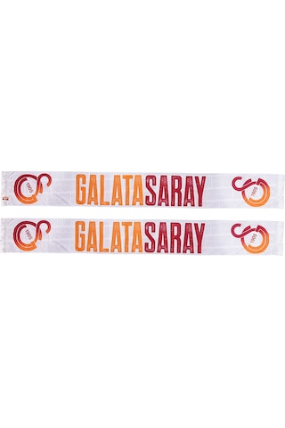 Galatasaray Şal Atkı U212287 Beyaz