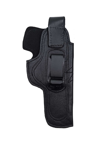 Cz 75 İçin Uyumlu Çorap Tipi Deri İç Kılıf Metal Maşalı Siyah