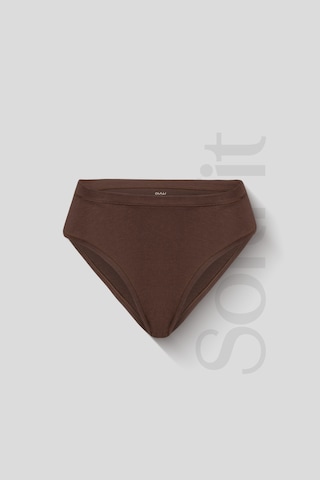 Auw İz Yapmayan Basic Kadın High-leg Bikini Külot Modal Pamuk - Softfit Latte,bronz,bitter