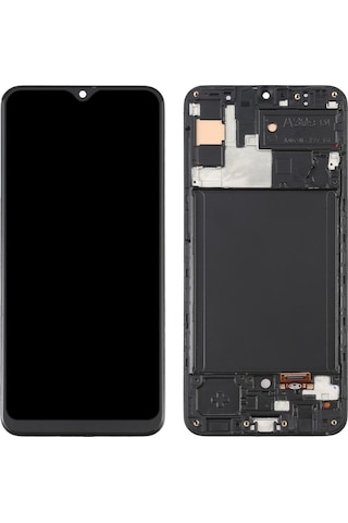Samsung Galaxy SM-A307 Uyumlu A30S LCD Full Çıtalı Ekran
