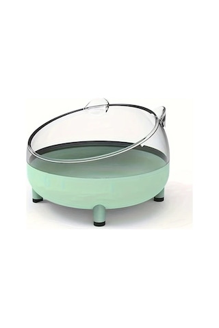 Willowhaven Yeşil Çift Fonksiyonlu Hamster Banyo Tuvalet Şeffaf Kolay Temiz Pp