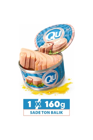 Qu Tatlı Ton Balığı 160 G