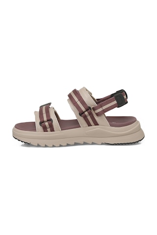 Lumberjack Steps Pudra Kadın Spor Sandalet 000000000102250486 Pembe-bordo-sıyah