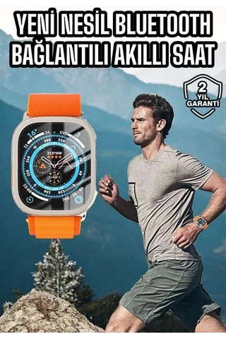 Mey İthalat Akıllı Saat Uyku Ve Spor Takibi Yeni Nesil Bluetooth Bağlantılı Amoled Ekran