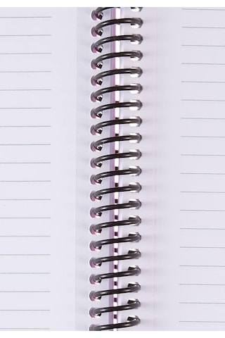 Faber-castell Spiralli Defter, 100 Yaprak, 70g Kağıt, A4, Çizgili, 500 Mikron Pp Kapak, Dayanıklı Ve Çevre Dostu, Çok Renkli