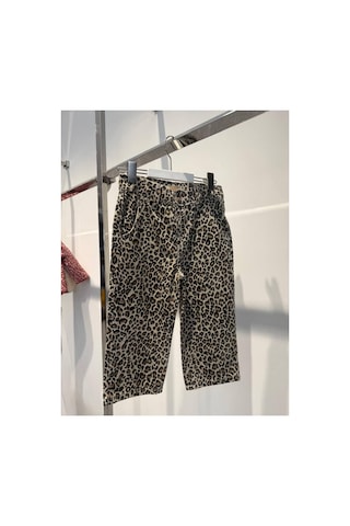 Poala Kids Leopar Desenli Pantolon