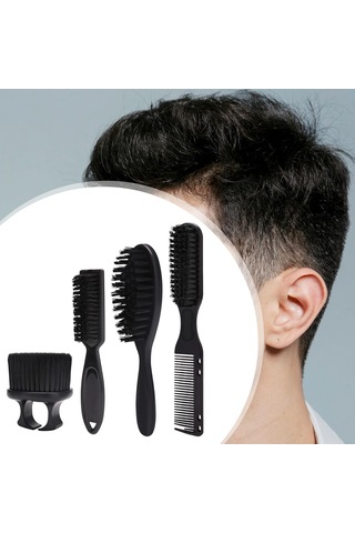 Homyl Berber Fırçası Ve Tarak Seti, Hafif, Yeniden