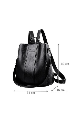 Xiyyadms Kadınlar İçin Çok Amaçlı Şık Pu Sırt Çantası, Modaya Uygun Ve Pratik Taşıma Çözümü Çok Renkli