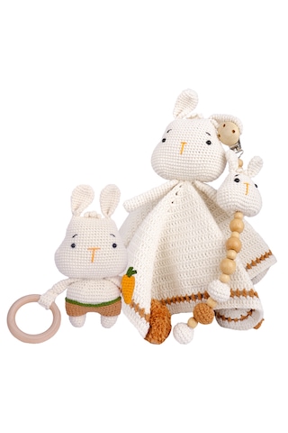 Amigurumi Tavşan Çakıl Set - Anatoya