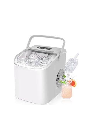 Bullet Kapsül Taşınabilir Buz Makinesi, Otomatik Temizleme, Hızlı Buz Yapma, Im016-bwh