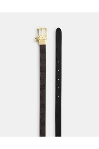 Coach Roller Kemer C Charmlı Monogram Acı Kahverengi